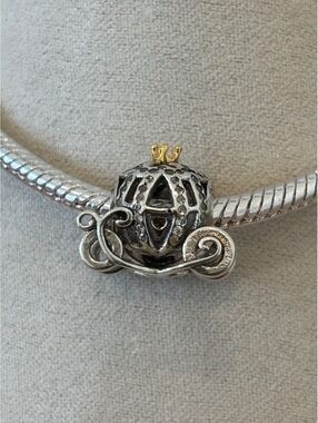 Pandora Disney Cinderella's Pumpkin Coach Charm